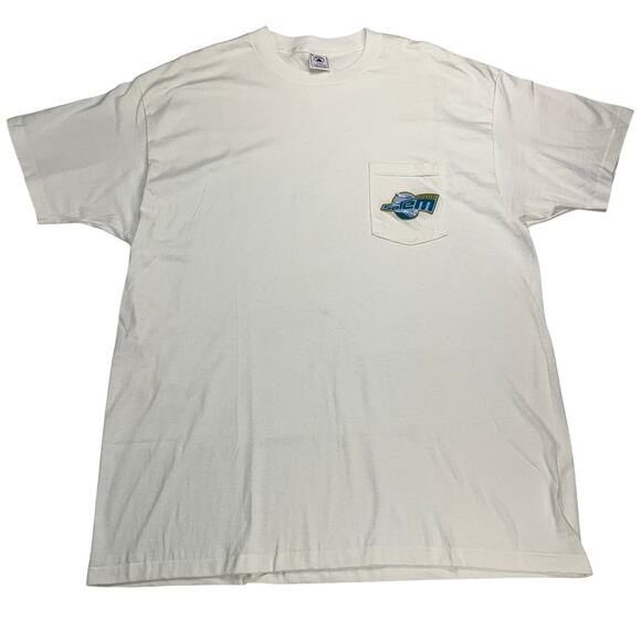 Vintage Salem Cigarettes Tobacco Logo White T-Shirt Size XL - Picture 2 of 7